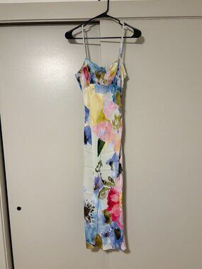 Colorful Slip Dress